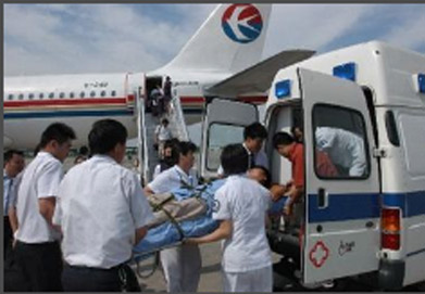 儋州市机场、火车站急救转院